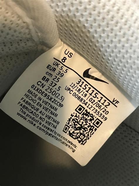 724614-100 nike|nike authentic code check.